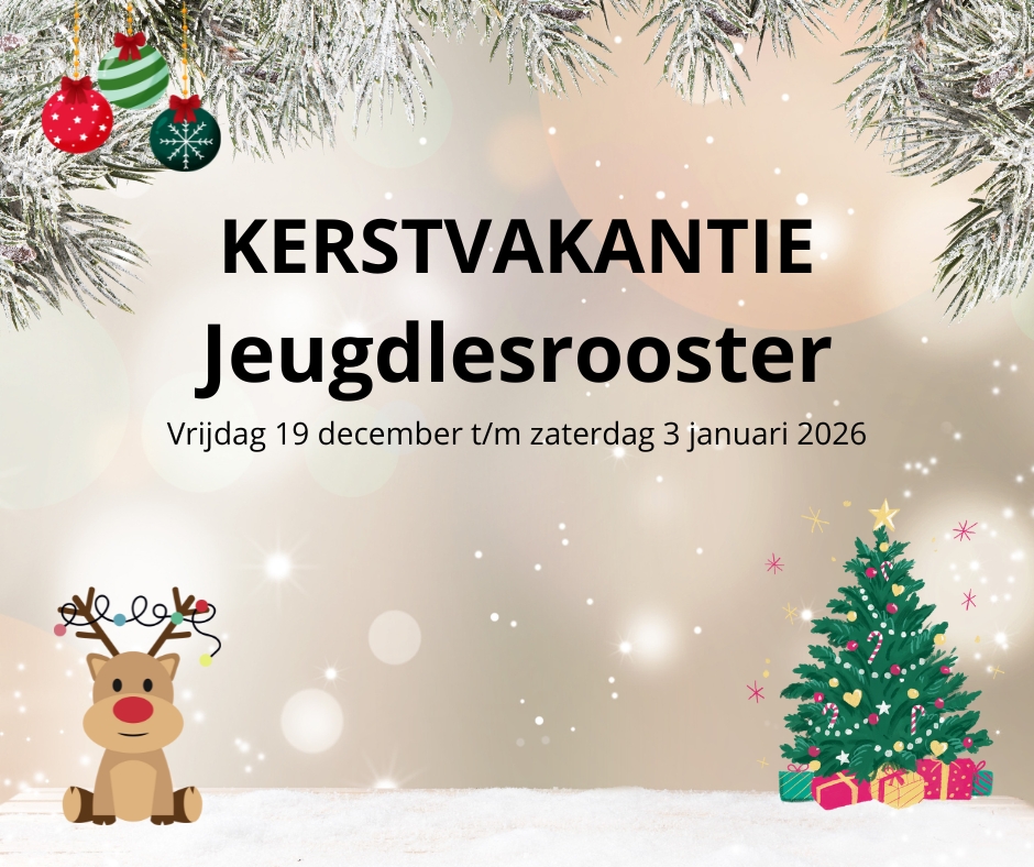 KERSTvakantie JEUGDlesrooster
